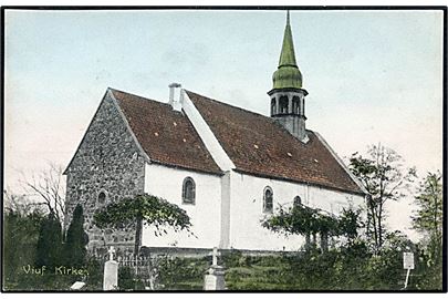 Viuf Kirke. Stenders no. 8417. 