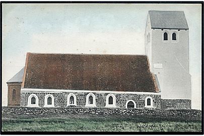 Vestervig Kirke. Stenders no. 7933. 