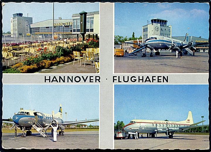 Hannover Lufthavn med Fly. U/no. 