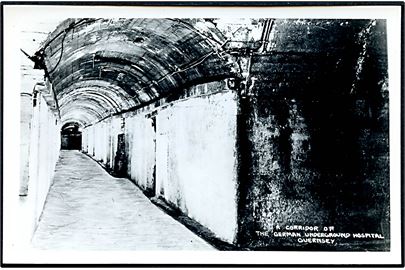 Guernsey. A Corridor of The German underground Hospital. Norman Grut u/no.  