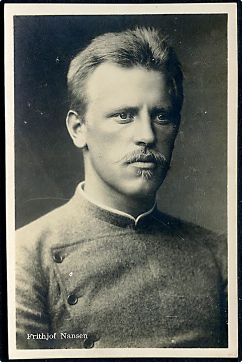 Frithjot Nansen. Portrætkort. U/no. Kvalitet 8