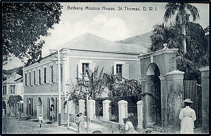 D.V.I., St. Thomas, Bethany Mission House. Lightbourn u/no. Kvalitet 9
