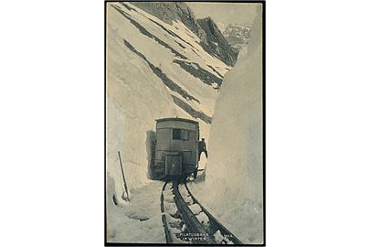 Schweiz, Pilatusbahn i sne. No. 903.