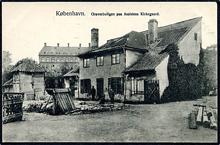 København. Graverboligen paa Assistens Kirkegaard. Fritz Benzen type IV no. 608