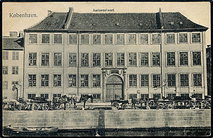 København. Assistenshuset (Uden trykt nr.) Fritz Benzen type IV no. 627