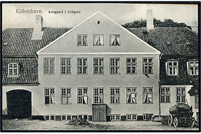 København. Avlsgaard i Allégade. Fritz Benzen type IV no. 637