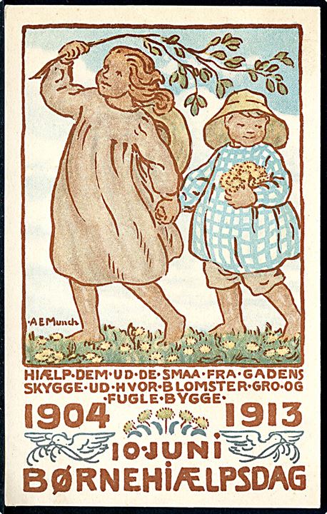Anne E. Munch: Børnehjælpsdagen 1903. S. Kruckow u/no.