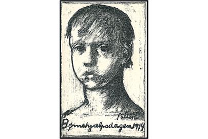Ukendt kunstner: Børnehjælpsdagen 1914. S. Kruckow u/no.