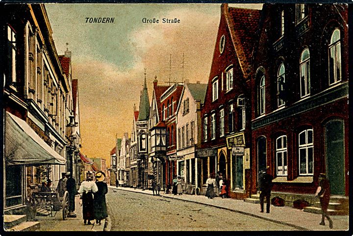 Tønder, Grosse Strasse. H. Lenz u/no.