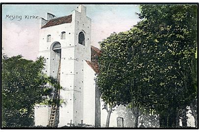 Mesinge kirke. Stenders no. 9602.