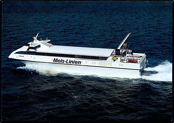 Mai Mols, hurtigfærge på ruten Odden - Ebeltoft. Mols-Linien u/no.