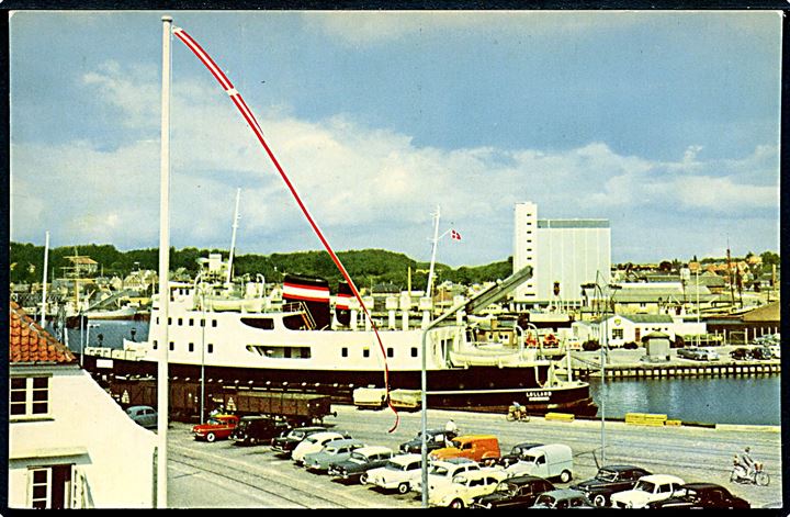 Lolland, M/S, Sydfynske Dampskibsselskab færge i Svendborg. K. Witt-Møller no. 6701-590.