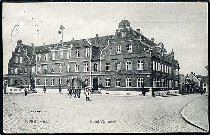 Næstved, Hotel Vinhuset. Stenders no. 3694.