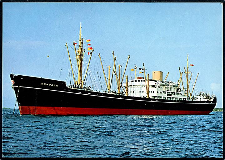 Mombasa, M/S, ØK fragtskib. Barfod & Co. u/no.