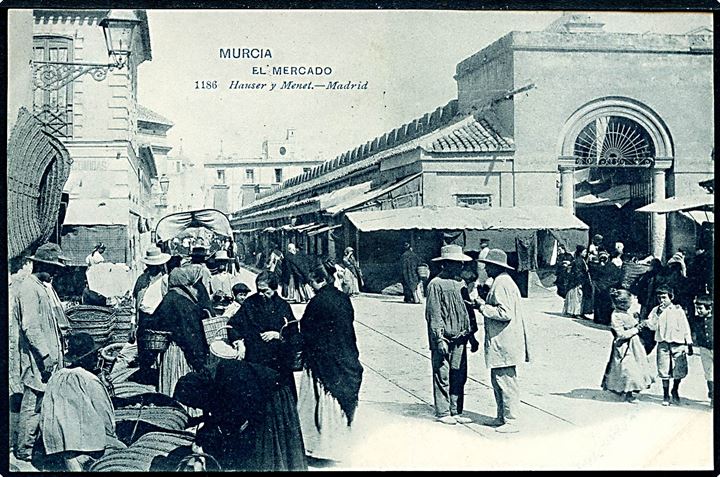 Spanien, Murcia, El Mercado. No. 1186.
