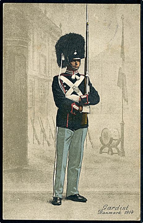 Dansk Gardist 1914. A. Giese u/no.