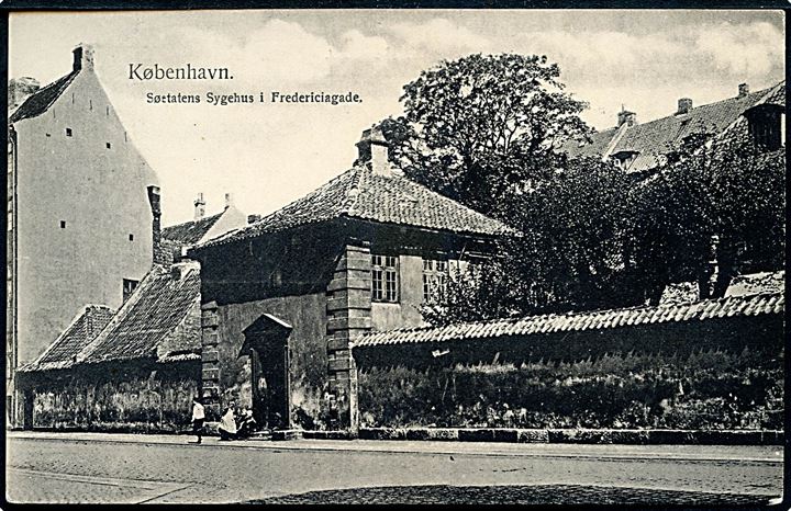 København. Søetatens Sygehus i Fredericiagade. Fritz Benzen type V no. 689