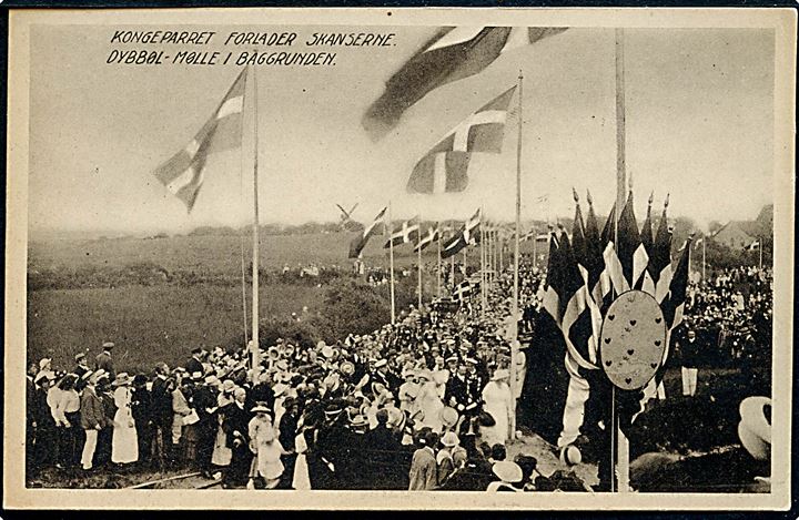 Genforeningen. Kongefamilien ankommer til Kongeskansen d. 11.7.1920. U/no.