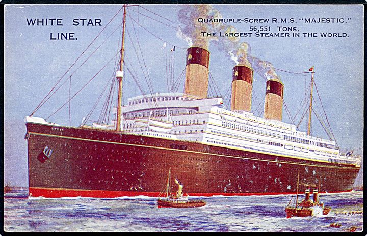 Majestic, S/S, White Star Line.