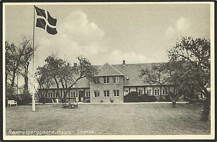 Rønnebjerggaard i Besser. Stenders/H. Hemmingsen no. 91049