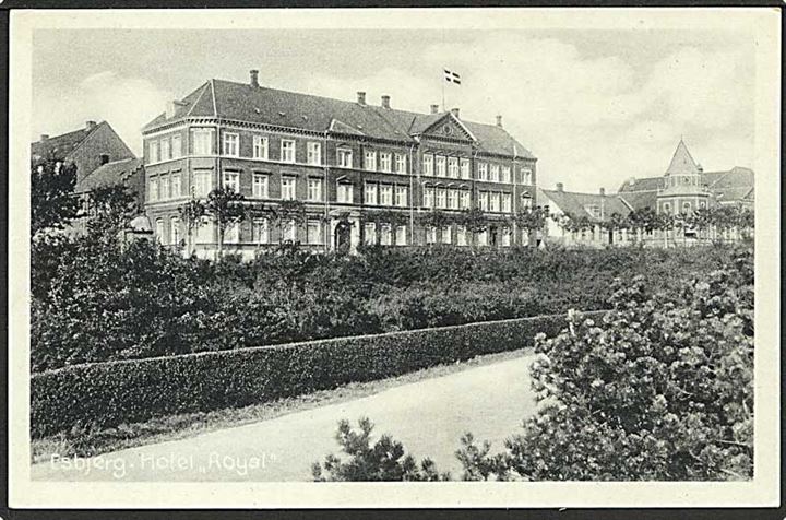 Hotel Royal i Esbjerg. Stenders Esbjerg no. 4.