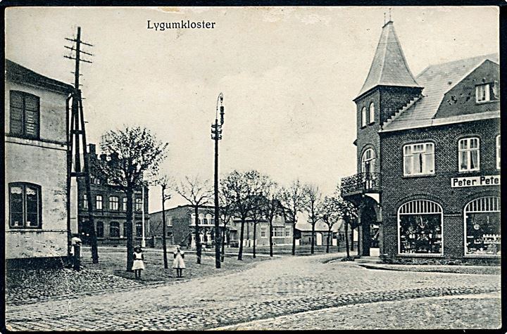 Løgumkloster, gadeparti. Th. Möller u/no.
