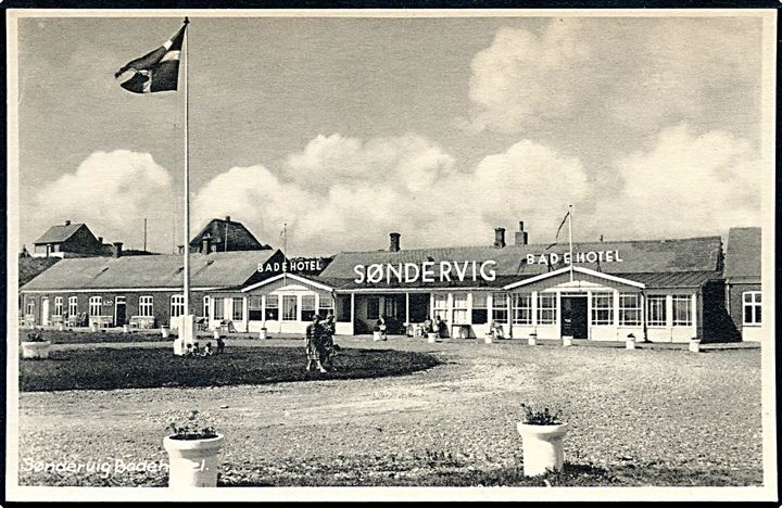 Søndervig Badehotel. Stenders no. 88490. 