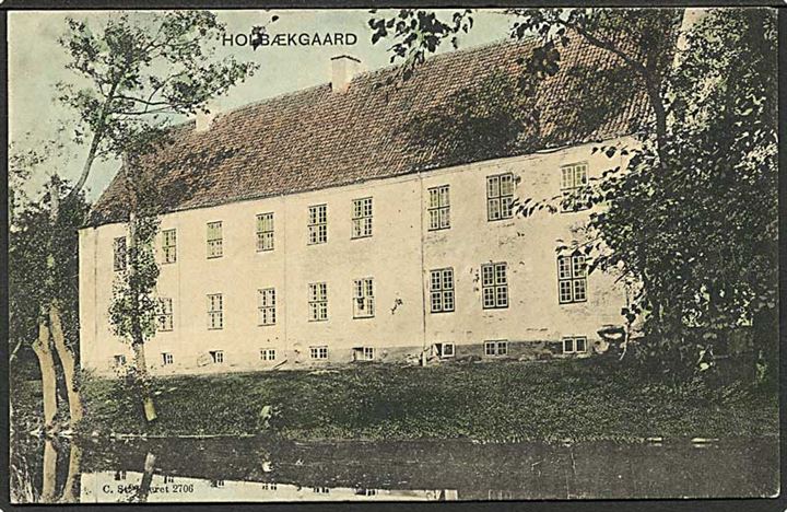 Godset Holbækgaard. Stenders no. 2706.