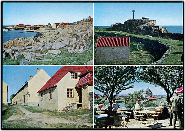 Christiansø. Klipperne neden for Kongens Bastion. Colbergs Boghandel no. 8626. 