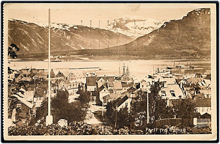 Norge. Parti fra Tromsø. W. Holmboe u/no. 
