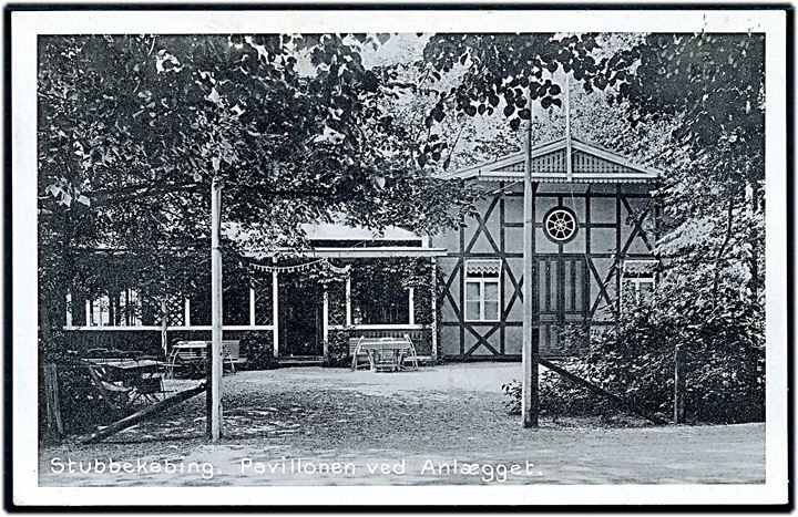 Stubbekøbing. Pavillonen ved Anlægget. Stenderes no. 76564. 