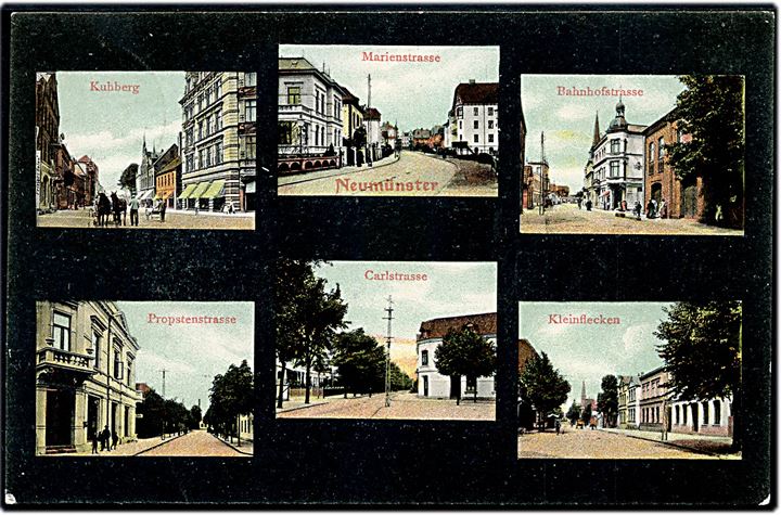 Tyskland, Neumünster, partier. Glückstadt & Münden no. 24074.