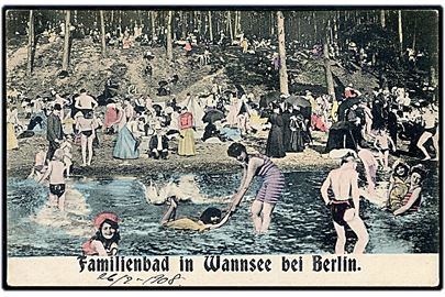 Tyskland, Berlin, Familienbad in Wannsee. U/no.