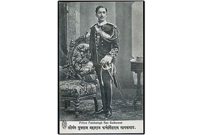 Indien, Prins Fatehsingh Rao Giakawad af Baroda. 