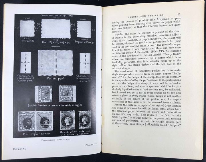 Stamp Collecting filatelistisk håndbog af Stanley Phillips 2. udg. Illustreret 338 sider.