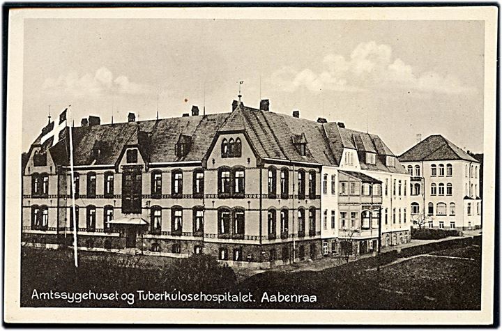 Aabenraa. Amtssygehuset og Tuberkulosehospitalet. Stenders no. 65284. 