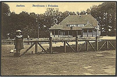Pavillonen i Friheden, Aarhus. T.B. Mathiesen u/no.