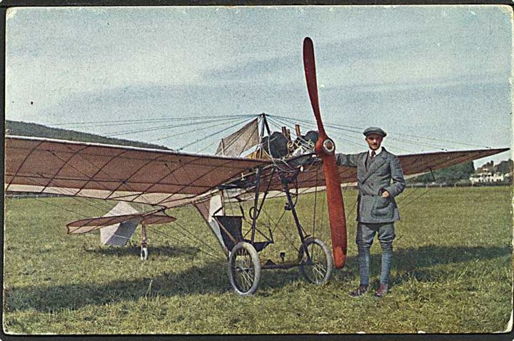 Pilot med fly. H. Hildebrand no. 2511.