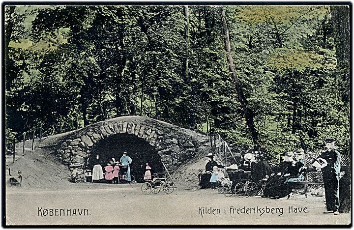 København. Kilden i Frederiksberg Have. Stenders no. 595. 