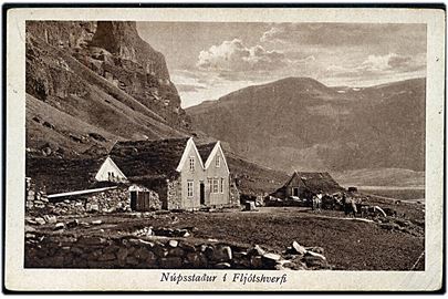 Island, Núpstadur i Fljóthverfi. S. Eymundsson no. 21.