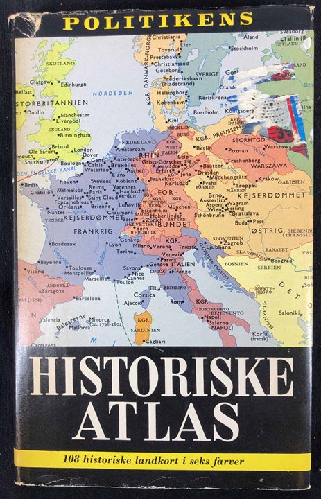 Politikens Historiske Atlas - 108 historiske landkort. 160 sider.