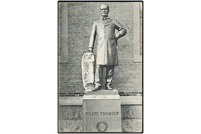 København. Prof. Julius Thomsens Statue. Stenders no. 5312. 