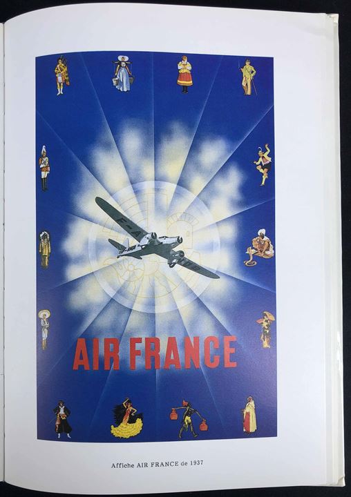 Ligne Mermoz. Histoire aerophilatélique. Latécoère, Aéropostale, Air France 1918-1940 af Gerard Collot & Alain Cornu. Fransk luftposthistorie 1918-1940. Sjælden bog.