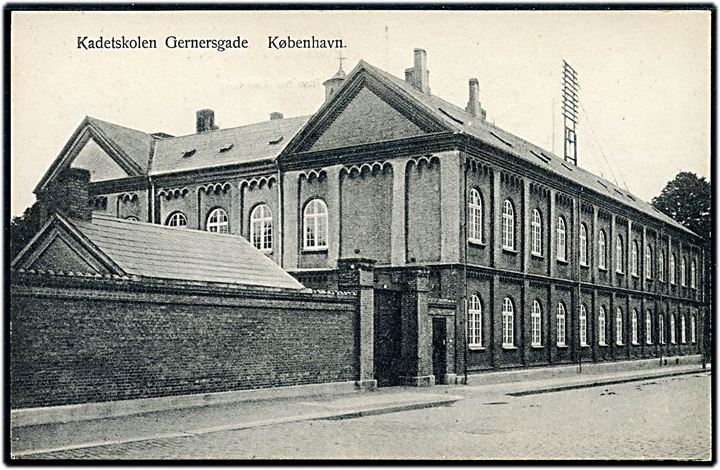 København. Kadetskolen Gernersgade. Nathansohns Forlag no. 24. 