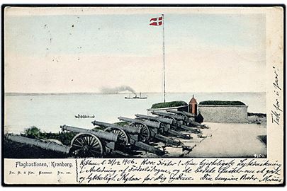 Helsingør. Kronborg Flagbastionen. Sk. B. & Kf. no. 111. 