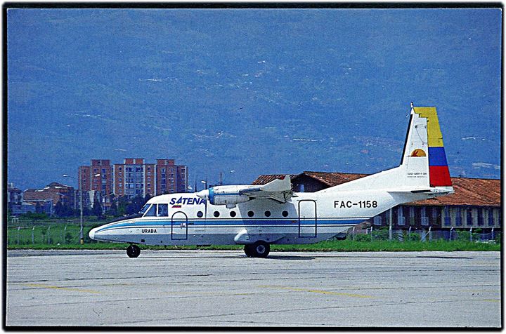 CASA 212 Aviocar FAC 1158 fra colombianske luftfartsselskab Satena.