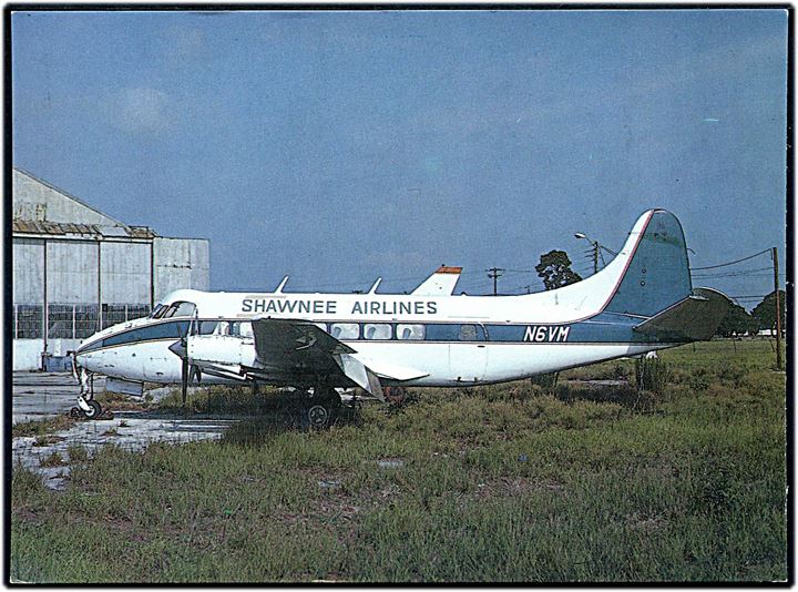 De Havilland D.H. 114 Riley Heron N6VM fra Shawnee Airlines. 