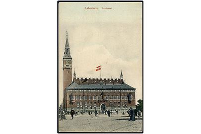 København. Raadhuset. Fritz Benzen type II no. 11