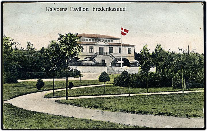 Frederikssund. Kalvøens Pavillon. J. J. Ebbesen no. 2843. 