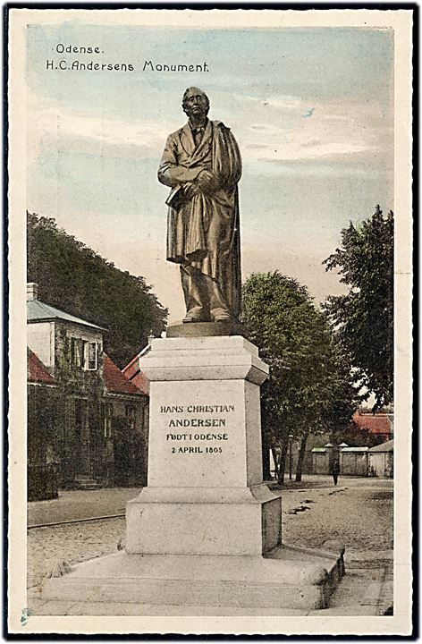 Odense. H. C. Andersens Monument. Stenders, Odense no. 98. 